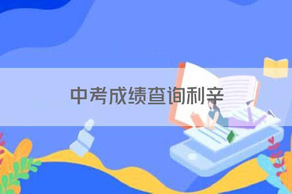 中考成绩查询利辛