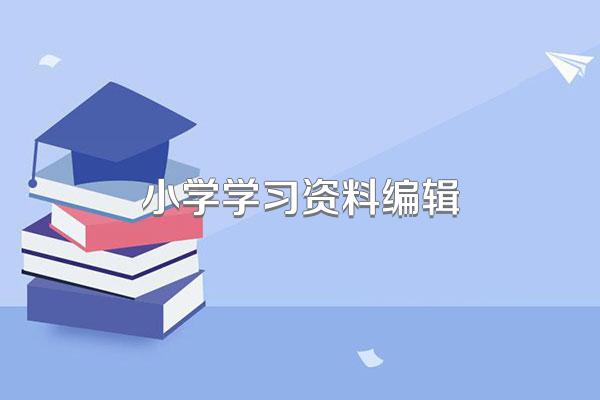 小学学习资料编辑