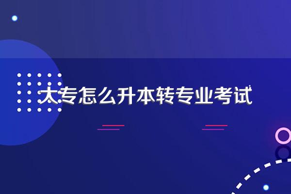 在本校从专科升本科改个专业可以么